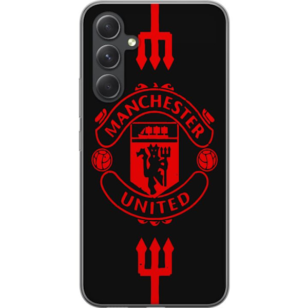 Samsung Galaxy S24 Gennemsigtig cover ManchesterUnited