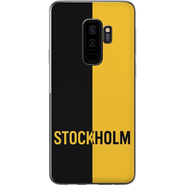 Samsung Galaxy S9+ Gjennomsiktig deksel Stockholm – fotball