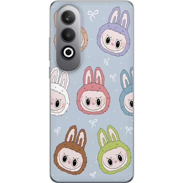 OnePlus Nord CE4 Genomskinligt Skal Pastel Labubu