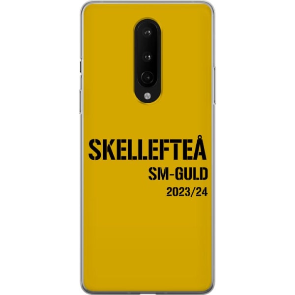 OnePlus 8 Gennemsigtig cover Skellefteå SM GULD