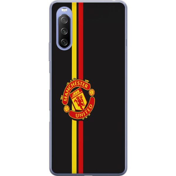 Sony Xperia 10 III Lite Gennemsigtig cover Manchester United F