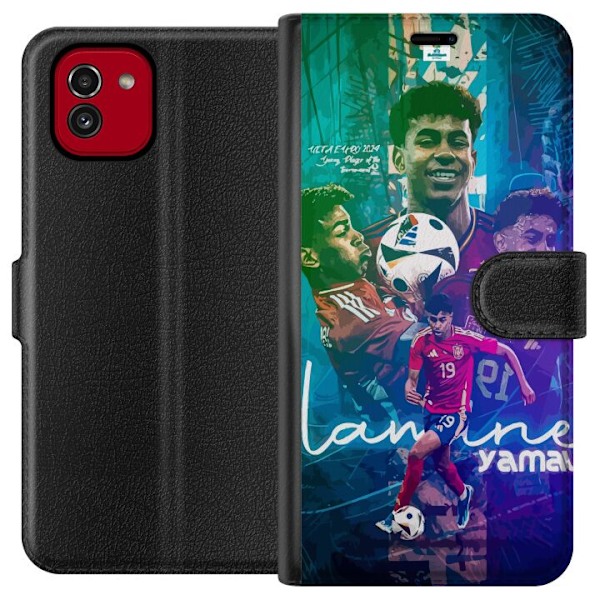 Samsung Galaxy A03 Lommeboketui Lamine Yamal FCB