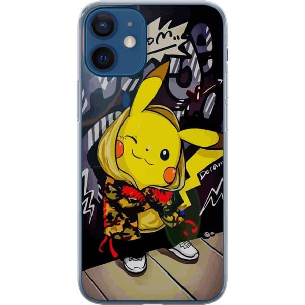 Kompatibelt Mobildeksel til Apple iPhone 12 mini Pikachu