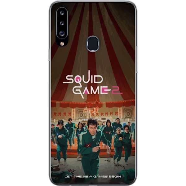 Samsung Galaxy A20s Gjennomsiktig deksel Squid Game