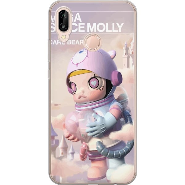Huawei P20 lite Gennemsigtig cover Mega Space Molly Care Bears