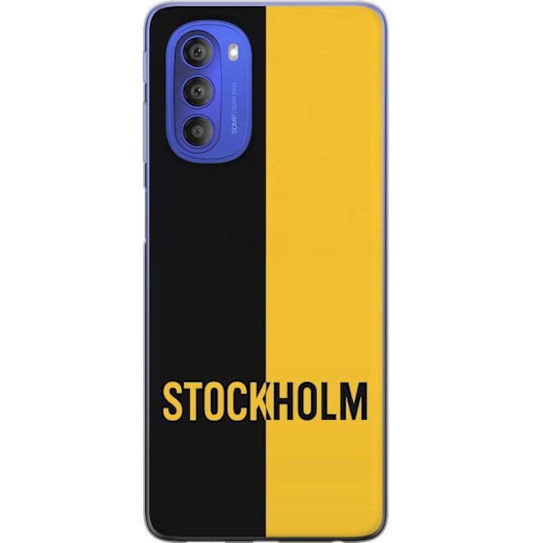 Motorola Moto G51 5G Genomskinligt Skal Stockholm – fotboll