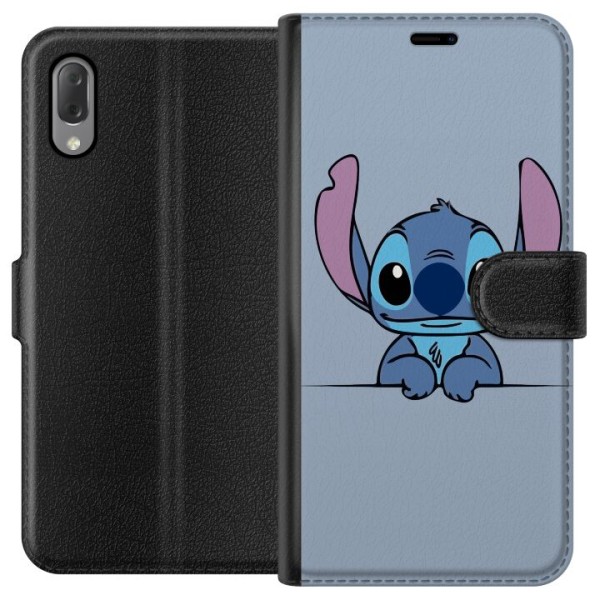 Sony Xperia L3 Lompakkokotelo Lilo & Stitch