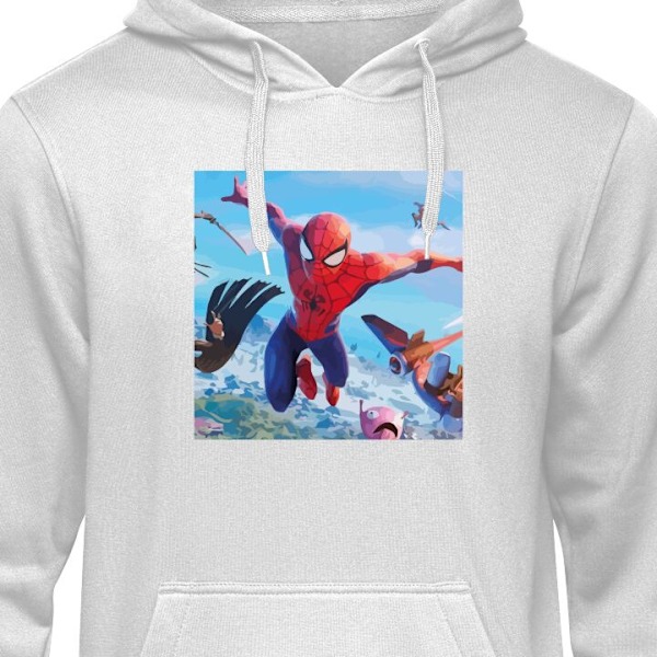 Barn-Hoodie | Mjuk Huvtröja för Barn Fortnite grå 9-11 År