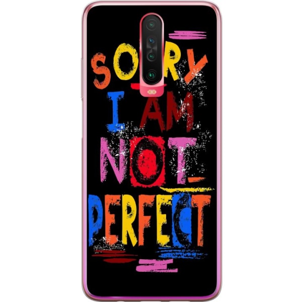 Xiaomi Redmi K30 Gjennomsiktig deksel Sorry