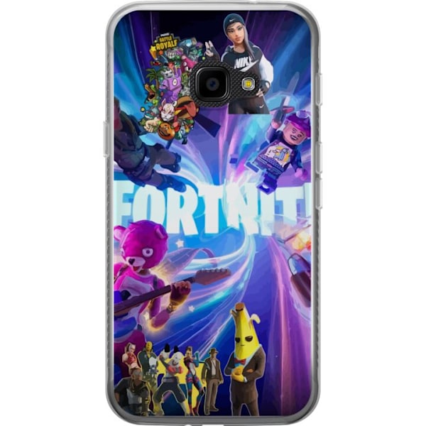 Samsung Galaxy Xcover 4 Gjennomsiktig deksel Fortnite