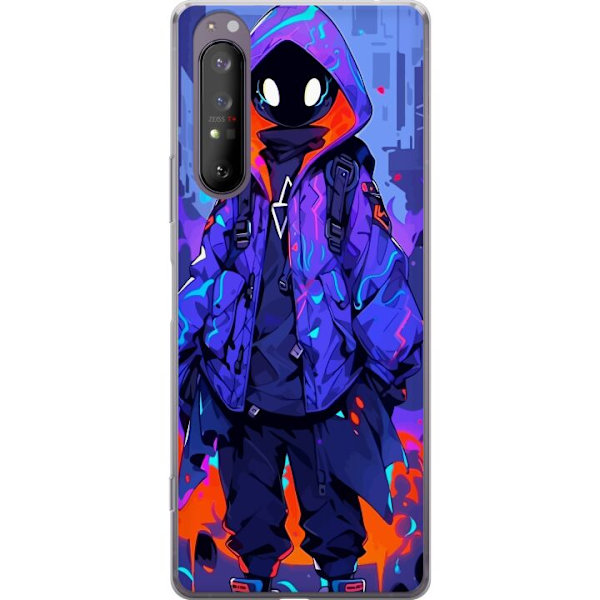 Sony Xperia 1 II Gjennomsiktig deksel Anime