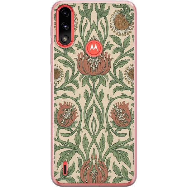 Motorola Moto E7 Power Läpinäkyvä kuori Petali Yksityiskohdat