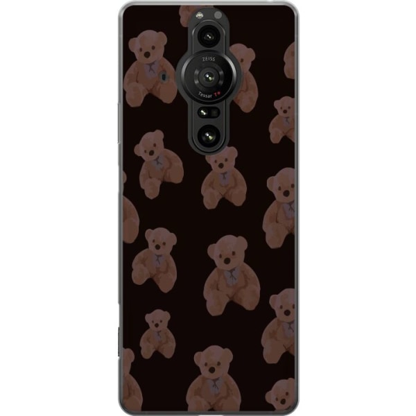 Sony Xperia Pro-I Gennemsigtig cover En bjørn flere bjørne