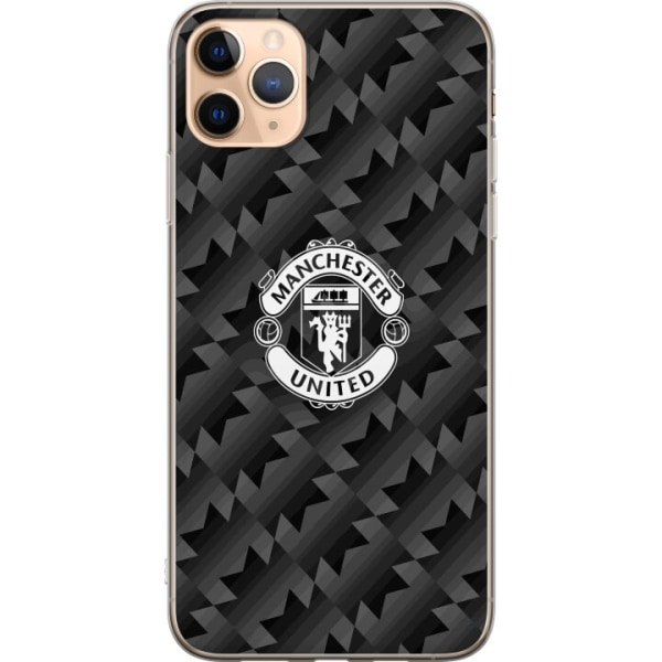 Apple iPhone 11 Pro Max Gennemsigtig cover Manchester United F