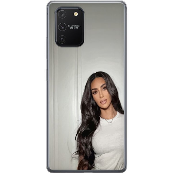 Samsung Galaxy S10 Lite Genomskinligt Skal Kim Kardashian – Iconic Style Collection