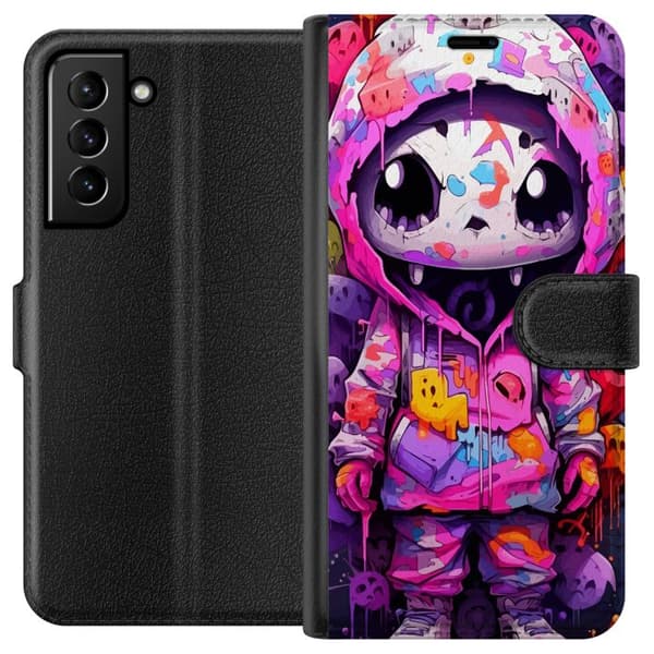 Kompatibel Tegnebogsetui til Samsung Galaxy S21+ 5G Anime