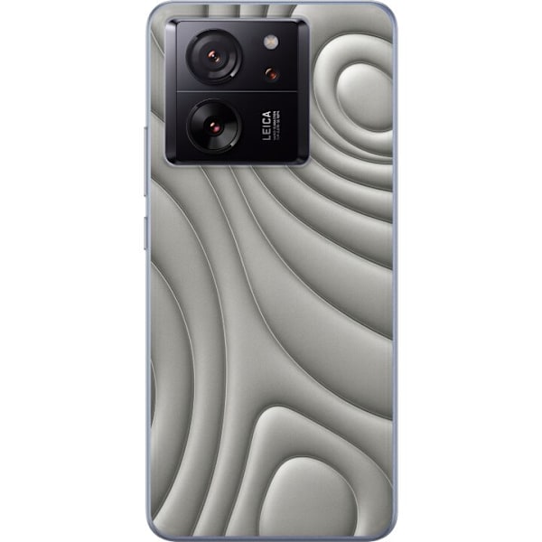 Xiaomi 13T Gennemsigtig cover Sølvbølger