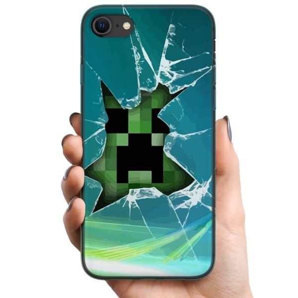 Kompatibelt Mobildeksel til Apple iPhone 7 MineCraft