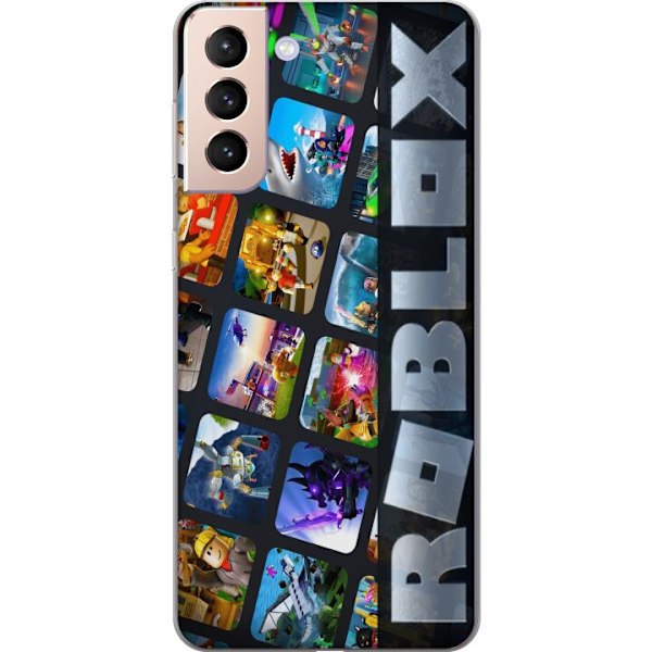 Samsung Galaxy S21 Genomskinligt Skal Roblox