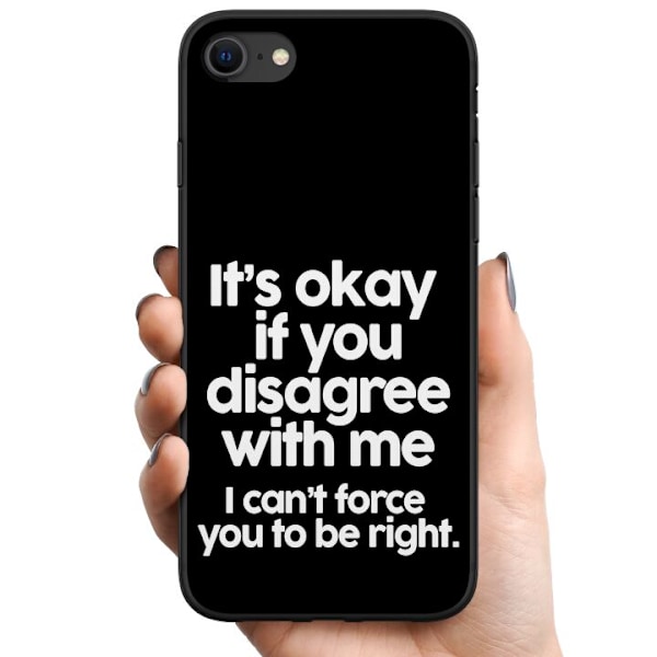 Apple iPhone 8 TPU Matkapuhelimen kuori Teksti