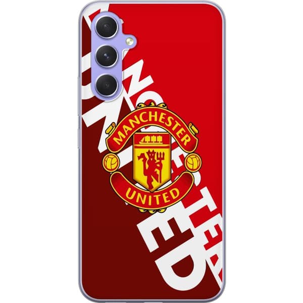 Kompatibelt Mobildeksel til Samsung Galaxy A54 Manchester United