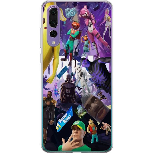 Huawei P20 Pro Gjennomsiktig deksel Fortnite