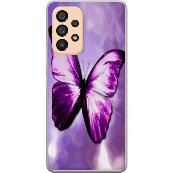 Kompatibelt Mobildeksel til Samsung Galaxy A53 5G Fjäril
