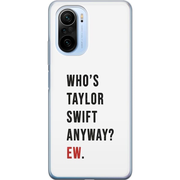 Xiaomi Mi 11i Gennemsigtig cover Taylor Swift