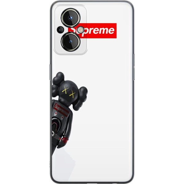 OnePlus Nord N20 5G Gennemsigtig cover KAWS Supreme