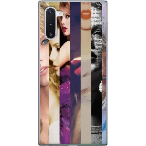 Samsung Galaxy Note10 Gennemsigtig cover Taylor Swift