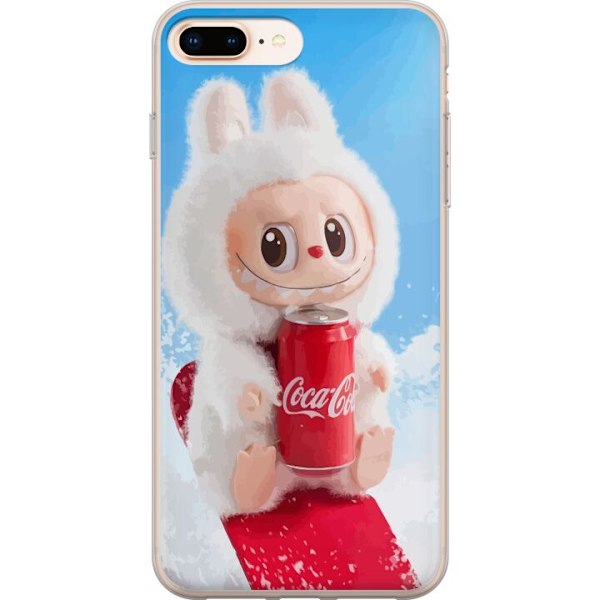 Apple iPhone 8 Plus Gennemsigtig cover Labubu Summer Edition