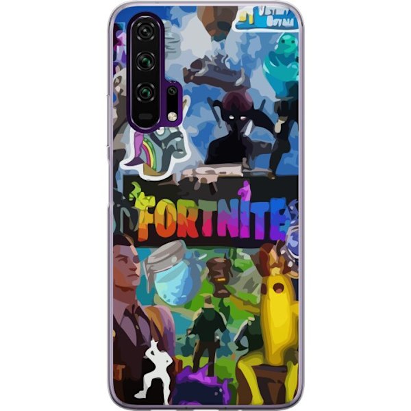 Honor 20 Pro  Läpinäkyvä kuori Fortnite