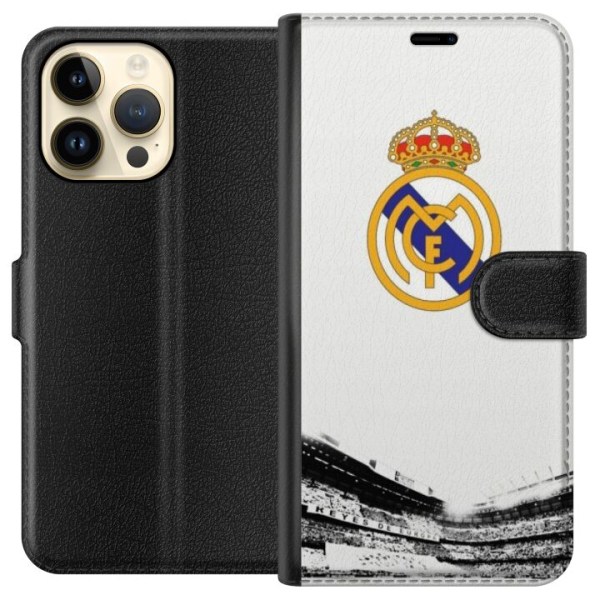 Apple iPhone 14 Pro Max Lompakkokotelo Real Madrid CF