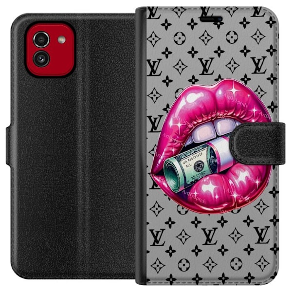 Samsung Galaxy A03 Plånboksfodral LV Money Lip