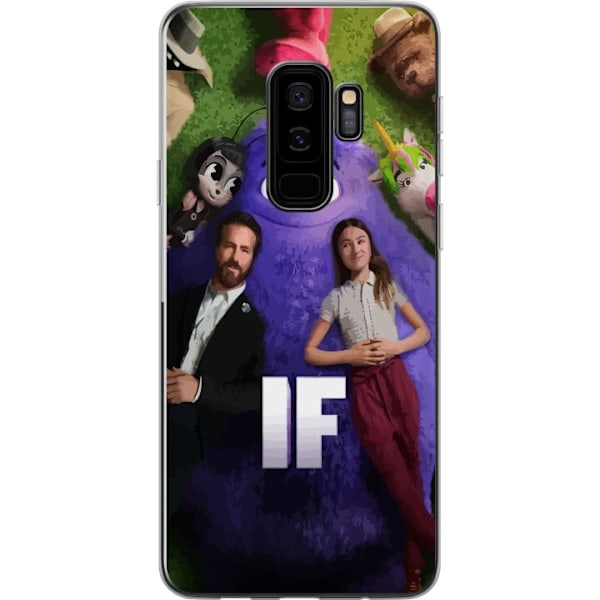 Samsung Galaxy S9+ Läpinäkyvä kuori IF: Låtsaskompisar