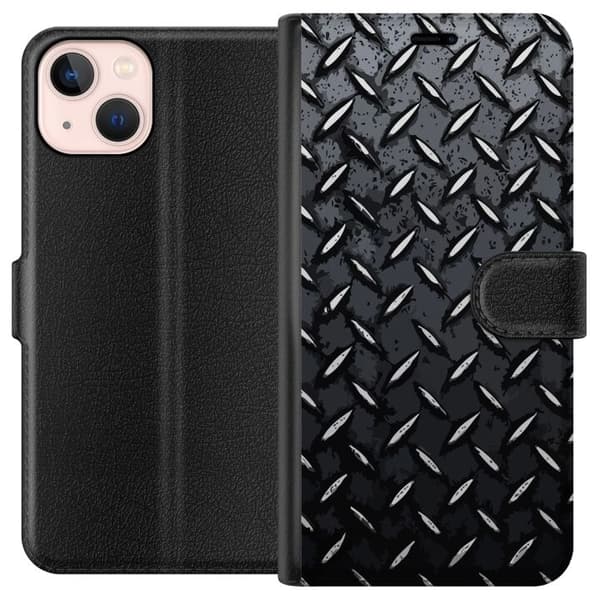 Kompatibelt Plånboksfodral till Apple iPhone 13 mini Metalliskt mönster