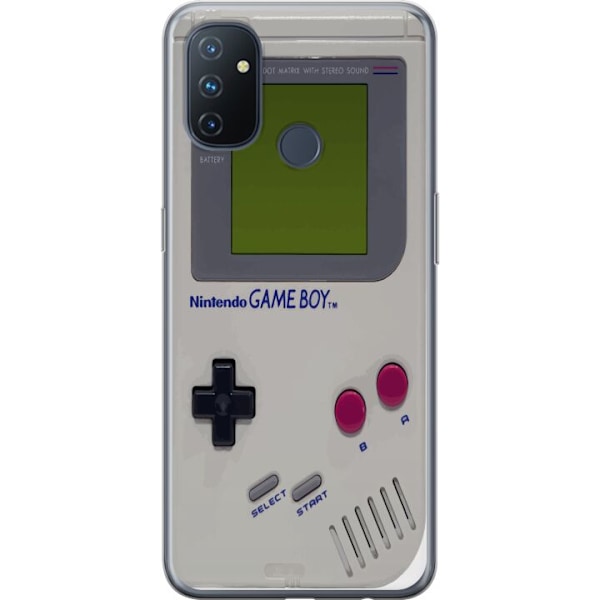 OnePlus Nord N100 Gjennomsiktig deksel Game Boy