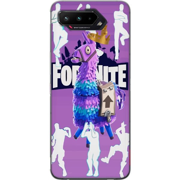 Asus ROG Phone 5 Läpinäkyvä kuori Fortnite