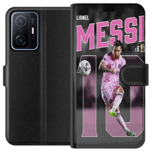 Xiaomi 11T Plånboksfodral Lionel Messi - Rosa