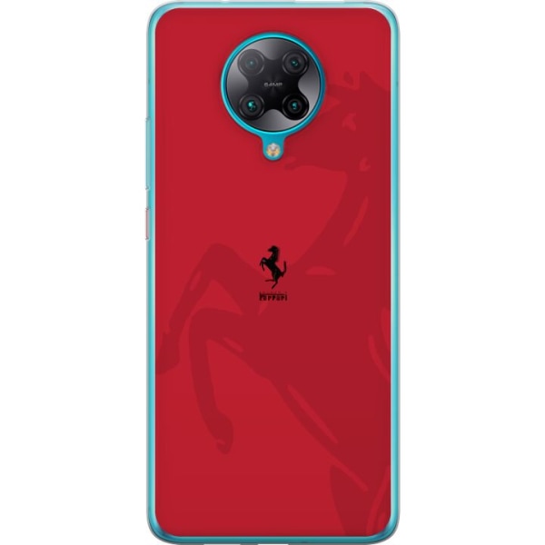 Xiaomi Poco F2 Pro Gennemsigtig cover Ferrari