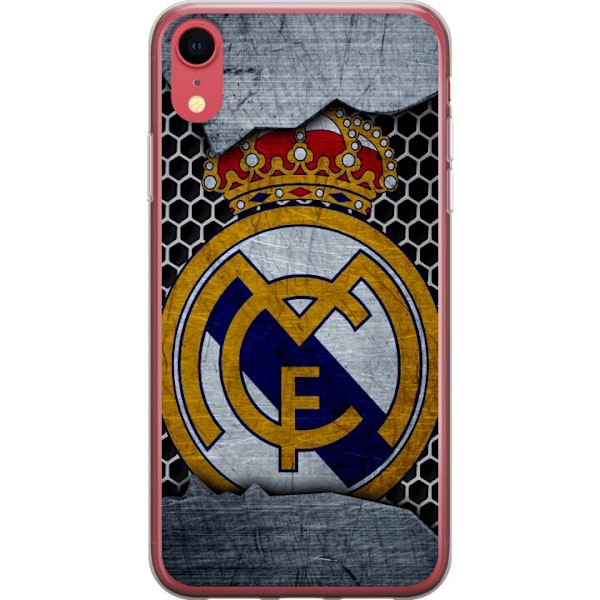 Apple iPhone XR Läpinäkyvä kuori Real Madrid
