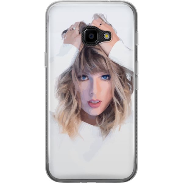 Samsung Galaxy Xcover 4 Läpinäkyvä kuori Taylor Swift