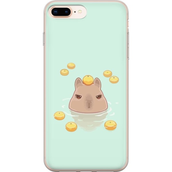 Apple iPhone 8 Plus Läpinäkyvä kuori Capybara