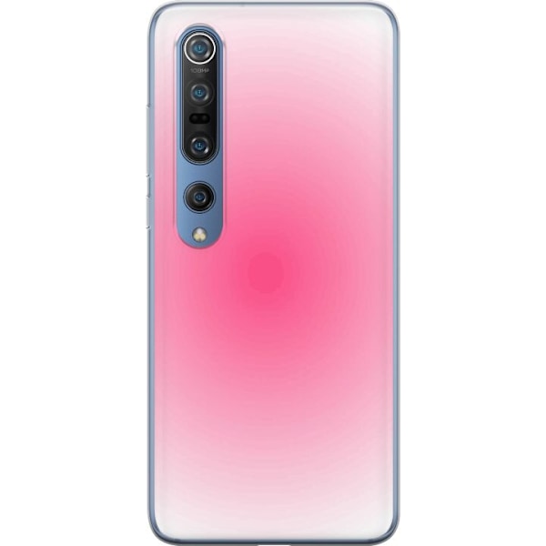 Xiaomi Mi 10 Pro 5G Läpinäkyvä kuori Pinkki Pilvi