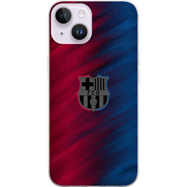 Apple iPhone 14 Plus Gjennomsiktig deksel FC Barcelona