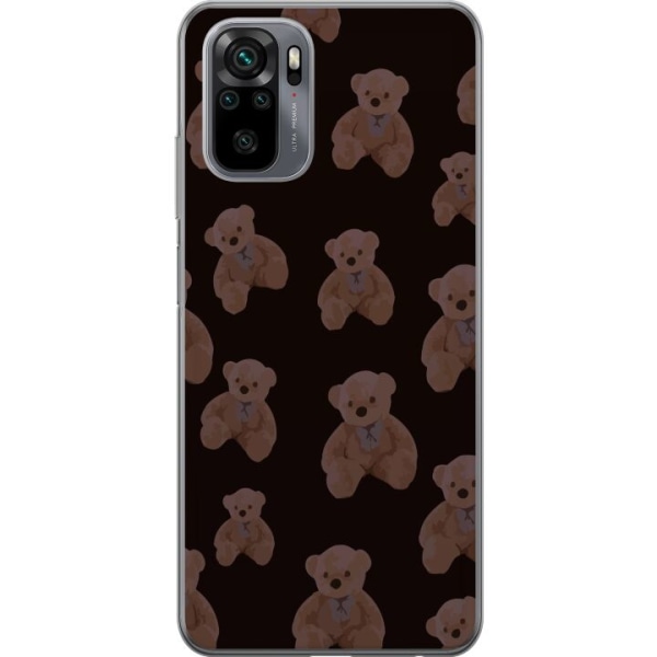 Xiaomi Redmi Note 10S Gennemsigtig cover En bjørn flere bjør