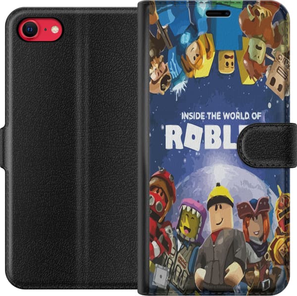 Kompatibel Tegnebogsetui til Apple iPhone 8 Roblox