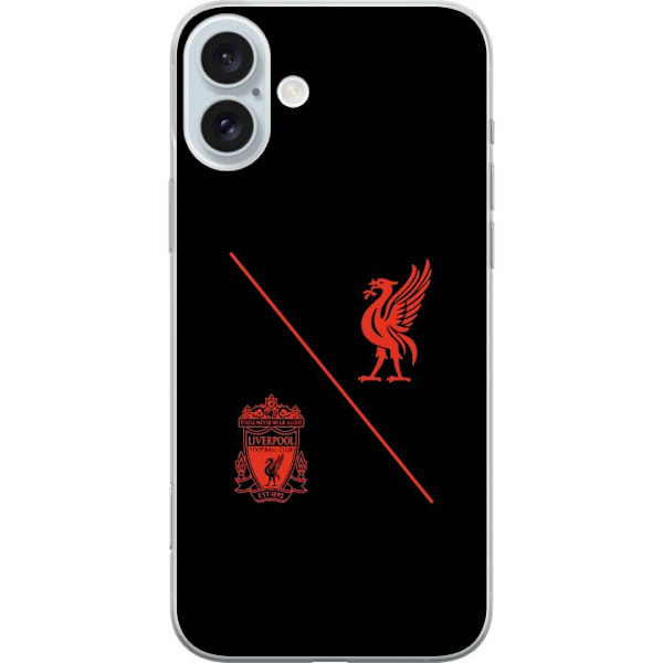 Apple iPhone 16 Plus Gjennomsiktig deksel Liverpool L.F.C.