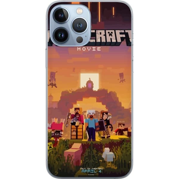 Kompatibelt Mobilskal till Apple iPhone 13 Pro Max Minecraft Pixel Game Bygg Block