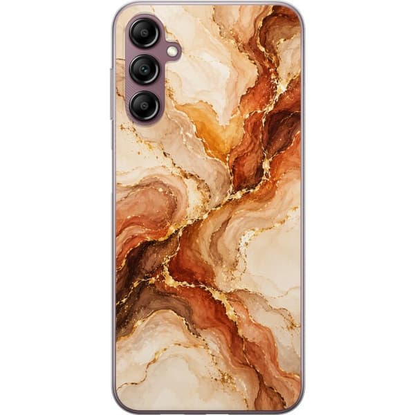 Kompatibelt Mobildeksel til Samsung Galaxy A14 5G Høstagat beige